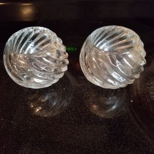 Partylite illusions set of 2 candle holders